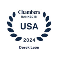 Chambers and Partners Badge - Derek E. Leon (2024)