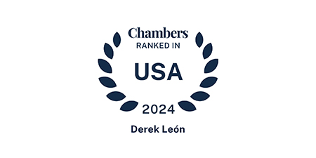 Chambers and Partners Badge - Derek E. Leon (2024)