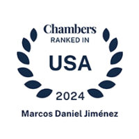 Chambers and Partners Badge - Marcos D. Jimenez (2024)