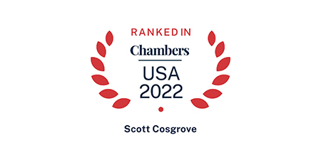 Chambers and Partners Badge - Scott B. Cosgrove (2022)