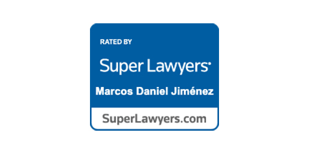 Super Lawyers® Badge - Marcos D. Jimenez