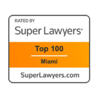 Super Lawyers® Badge “Top 100” Attorneys in Miami - Scott B. Cosgrove